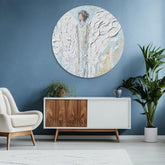 Okrúhle obrazy s akrylom Šepot lásky | rôzne rozmery | rôzne rozmery